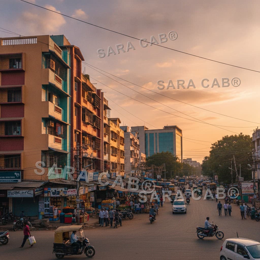 Local taxi in Murugeshpalya
