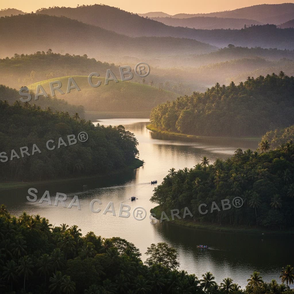 Madurai to Thekkady