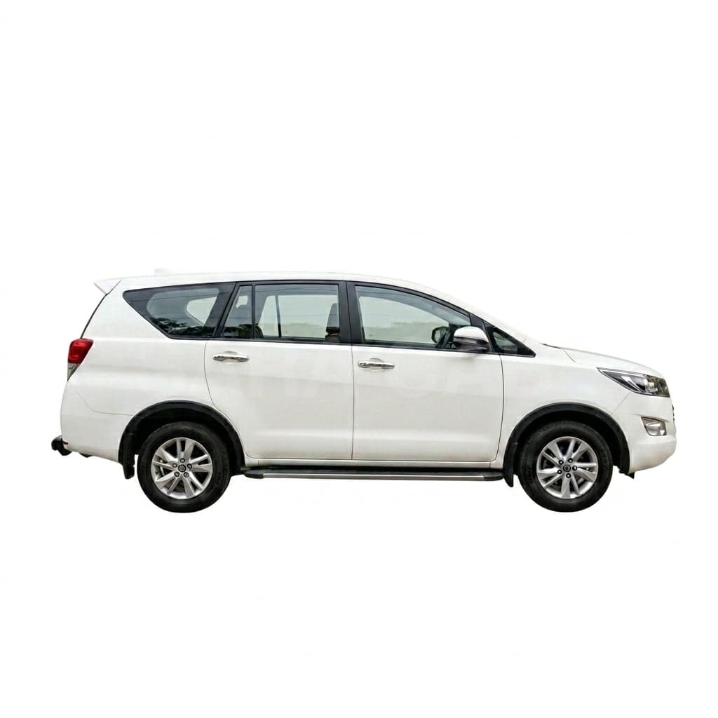 Toyota Innova MPV available for chauffeur-driven rental with SARA CAB