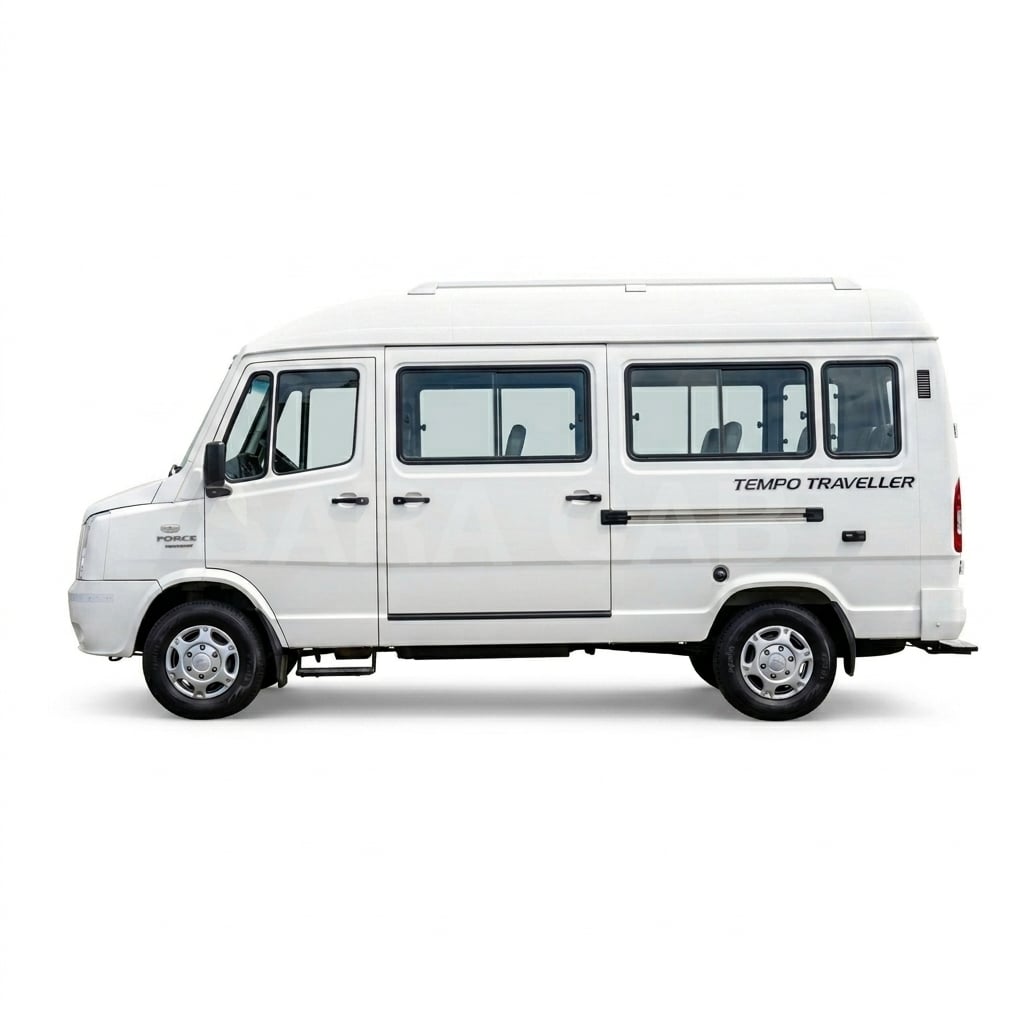 Force Tempo Traveller (12+1) – spacious group passenger van for outstation tours